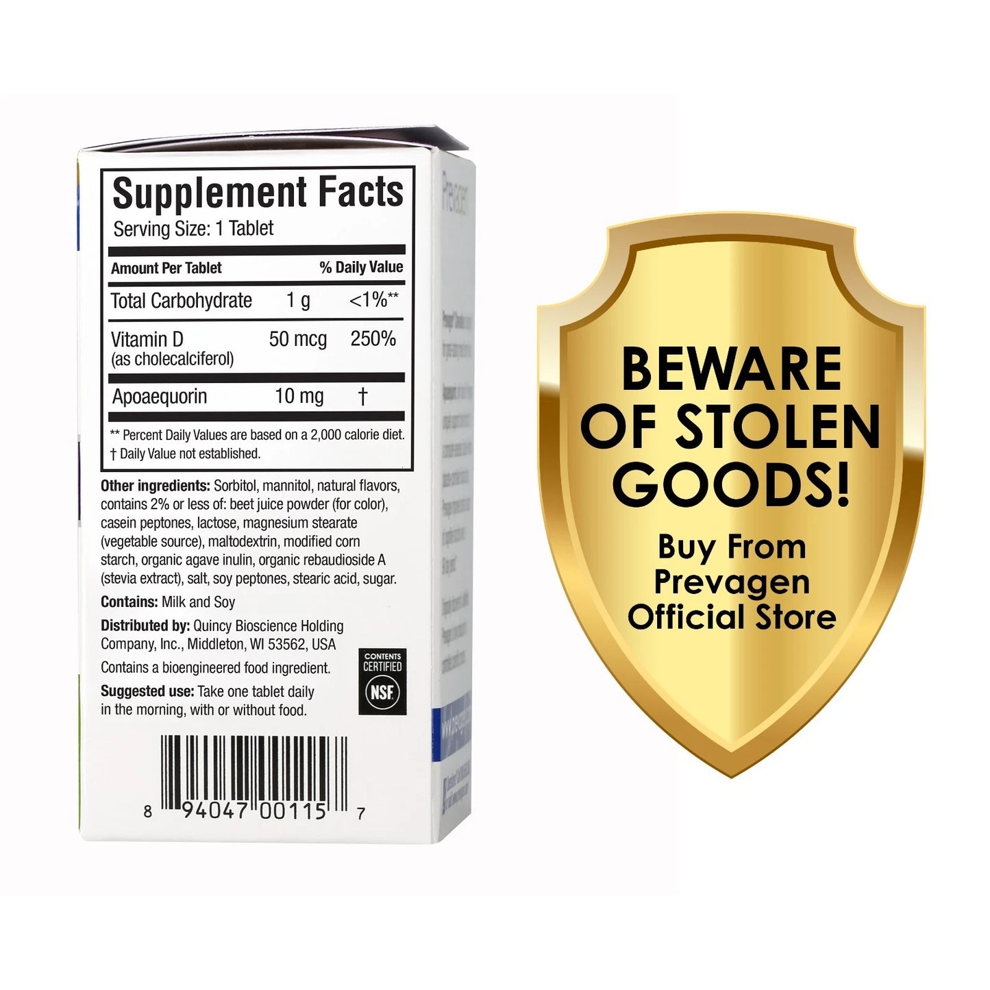 Prevagen Regular Strength 10mg Mixed Berry Chewables - 2 Pack (60-Day Supply)